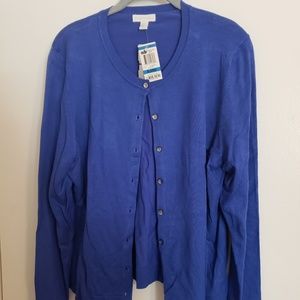 NWT Charter Club cardigan